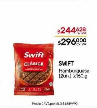 Nini Mayorista Swift hamburguesa oferta