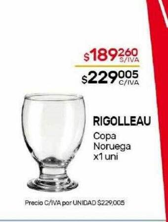 Nini Mayorista Rigolleau copa noruega oferta