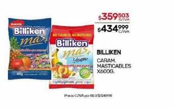 Nini Mayorista Billiken caram. masticables oferta