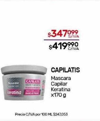 Nini Mayorista Capilatis mascara capilar keratina oferta