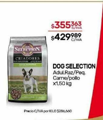 Nini Mayorista Dog selection adul raz peq carne pollo oferta