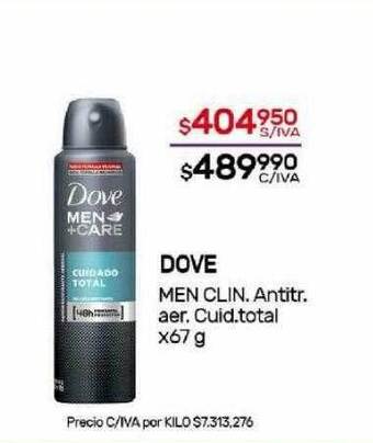 Nini Mayorista Dove men clin antitr aer cuid total oferta