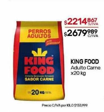 Nini Mayorista King food adulto carne oferta