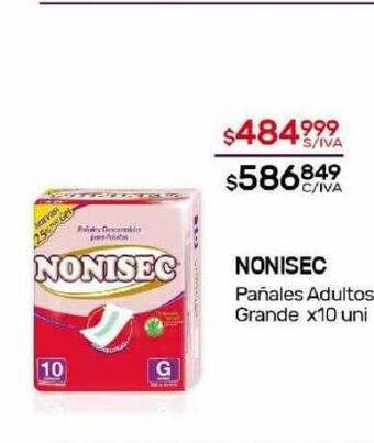 Nini Mayorista Nonisec pañales adultos grande oferta