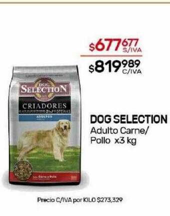 Nini Mayorista Dog selection adulto carne pollo oferta