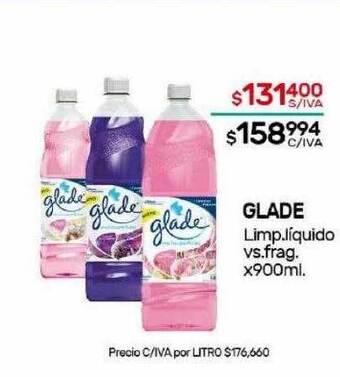 Nini Mayorista Glade limp líquido vs frag oferta