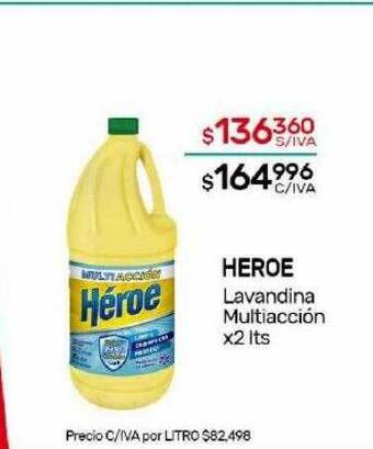 Nini Mayorista Heroe lavandina multiacción oferta