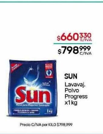 Nini Mayorista Sun lavavaj polvo progress oferta