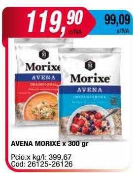Maxiconsumo Avena morixe x 300 gr oferta