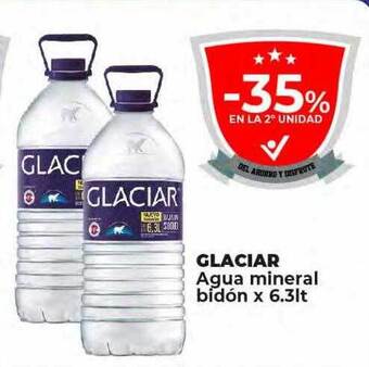 Supermayorista Vital Glaciar agua mineral bidón oferta