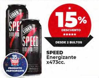 Supermayorista Vital Speed energizante oferta