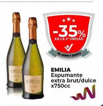 Supermayorista Vital Emilia espumante extra brut dulce oferta