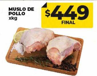 Supermayorista Vital Muslo de pollo oferta