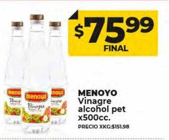 Supermayorista Vital Menoyo vinagre alcohol pet oferta