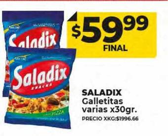 Supermayorista Vital Saladix galletitas varias oferta