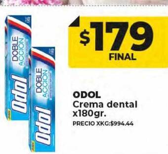 Supermayorista Vital Odol crema dental oferta