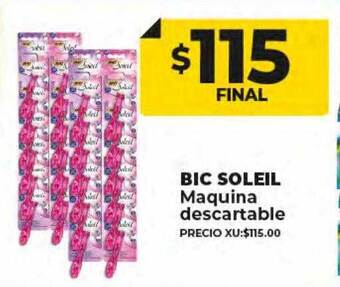 Supermayorista Vital Bic soleil maquina descartable oferta