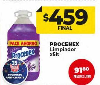 Supermayorista Vital Procenex limpiador oferta