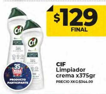 Supermayorista Vital Cif limpiador crema oferta
