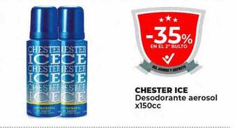 Supermayorista Vital Chester ice desodorante aerosol oferta