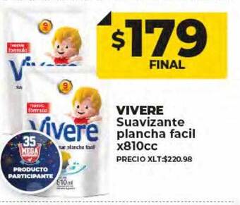 Supermayorista Vital Vivere suavizante plancha facil oferta