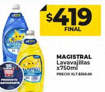 Supermayorista Vital Magistral lavavajillas oferta