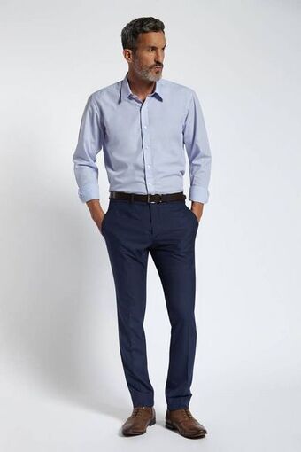 Macowens Pantalón de vestir, ss100 azulino oferta