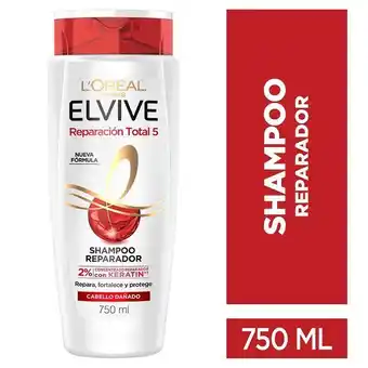 Coto Shampoo reparación total elvive bot 750 ml oferta