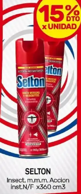 Nini Mayorista Selton Insect. m.m.m. Accion Inst. N/F x 360 cm3 oferta