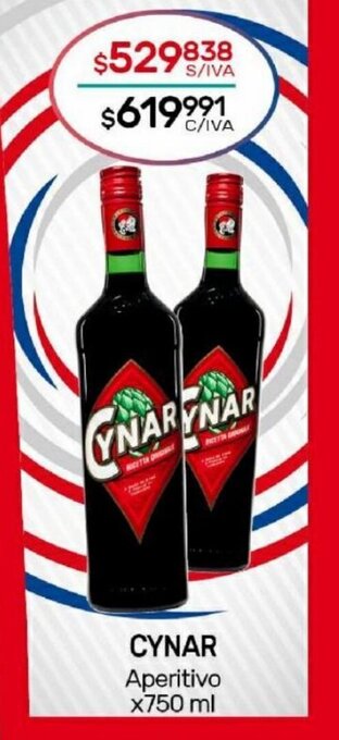 Nini Mayorista Cynar Aperitivo x 750ml oferta