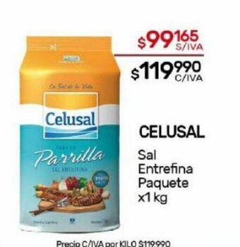 Nini Mayorista Celusal Sal Entrefina Paquete x 1kg oferta