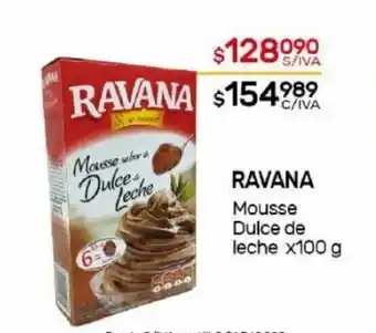 Nini Mayorista Ravana Mousse Dulce De Leche x 100g oferta