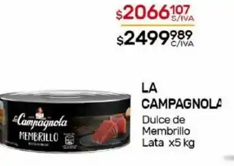 Nini Mayorista La Campagnola Dulce de Membrillo Lata x 5kg oferta