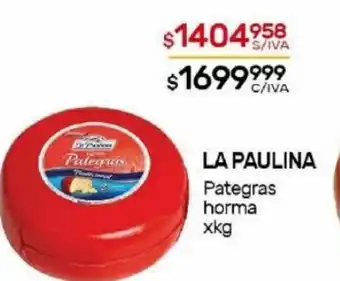 Nini Mayorista Pa Paulina Pategras Horma x kg oferta