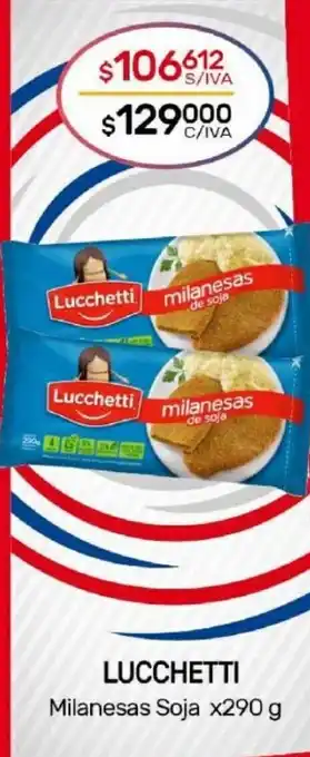 Nini Mayorista Lucchetti Milanesa Soja x 290g oferta