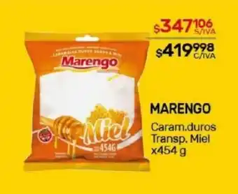 Nini Mayorista Marengo Caram. Duros Transp. Miel x 454g oferta