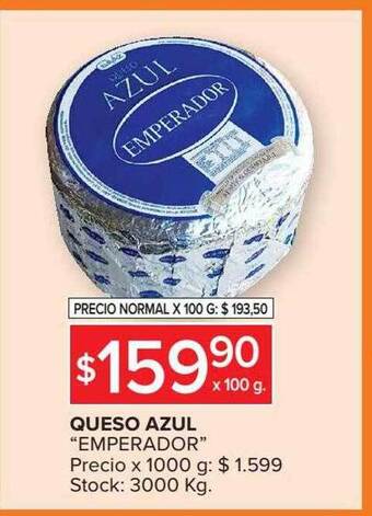 Carrefour Queso azul emperador oferta