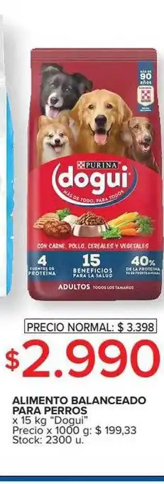 Carrefour Alimento balanceado para perros dogui oferta