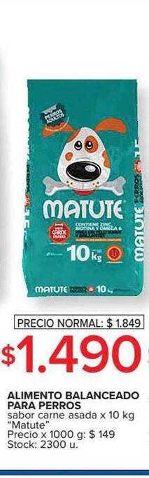 Carrefour Alimento balanceado para perros oferta
