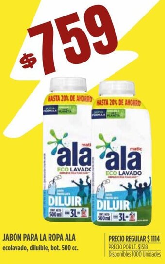 Supermercados Vea Jabón Para La Ropa Ala oferta