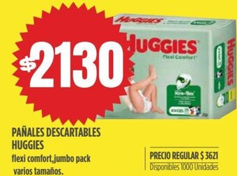 Supermercados Vea Pañales Descartables Huggies oferta
