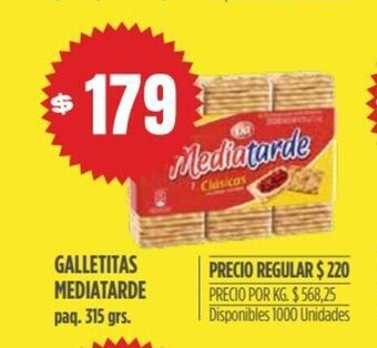 Supermercados Vea Galletitas Mediatarde oferta