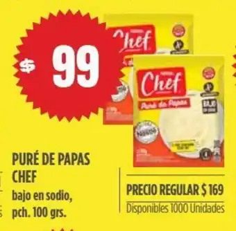 Supermercados Vea Puré de Papas Chef oferta