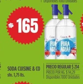 Supermercados Vea Soda Cuisine & Co oferta