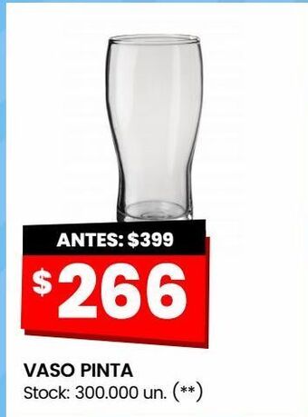 Changomas Vaso pinta oferta