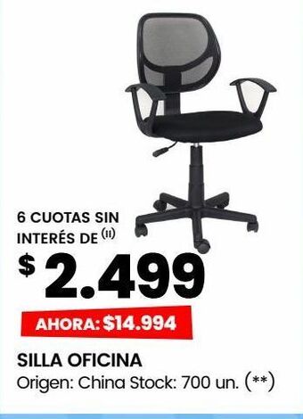 Changomas Silla oficina oferta