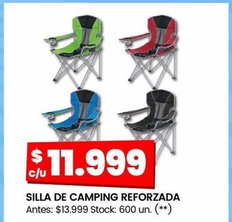 Changomas Silla de camping reforzada oferta