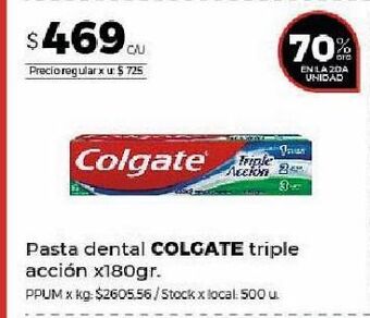 Disco Pasta dental colgate x 180g oferta