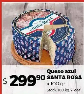 Disco Queso azul santa rosa x 100g oferta