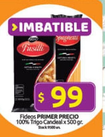 Cordiez Fideos Primer Precio oferta